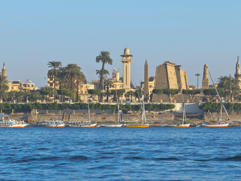 Luxor Tagesausflug inklusive Heißluftballonfahrt ab Hurghada