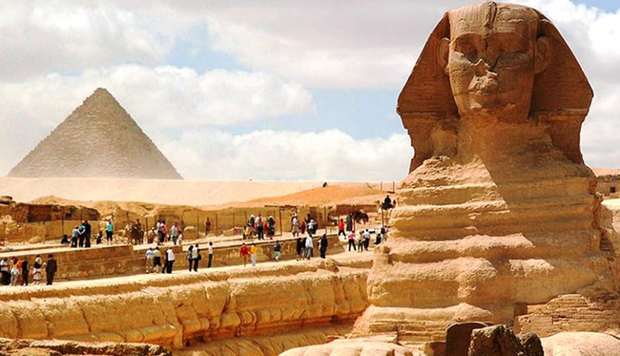 ausflug soma bay kairo, gizeh pyramide, die sphinx von gizeh
