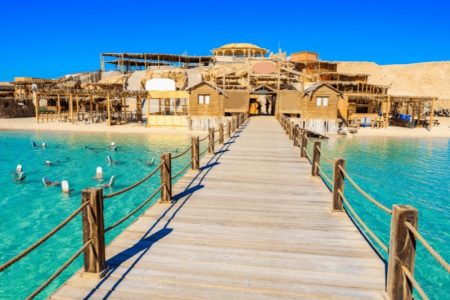 Orange Bay Insel Ausflug Hurghada Schnorchel-Tour
